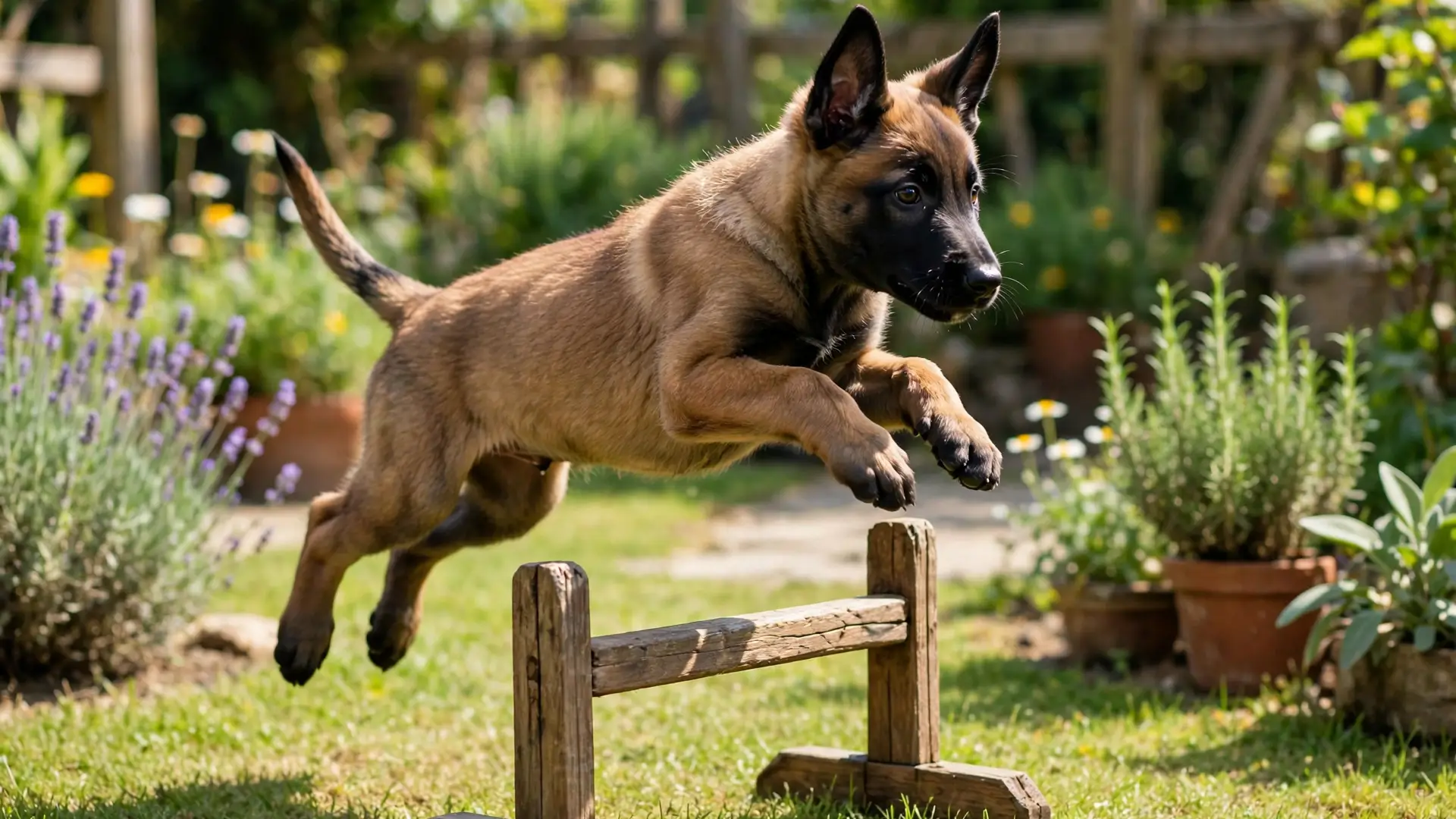 Introducing Your Puppy to Agility Hurdles